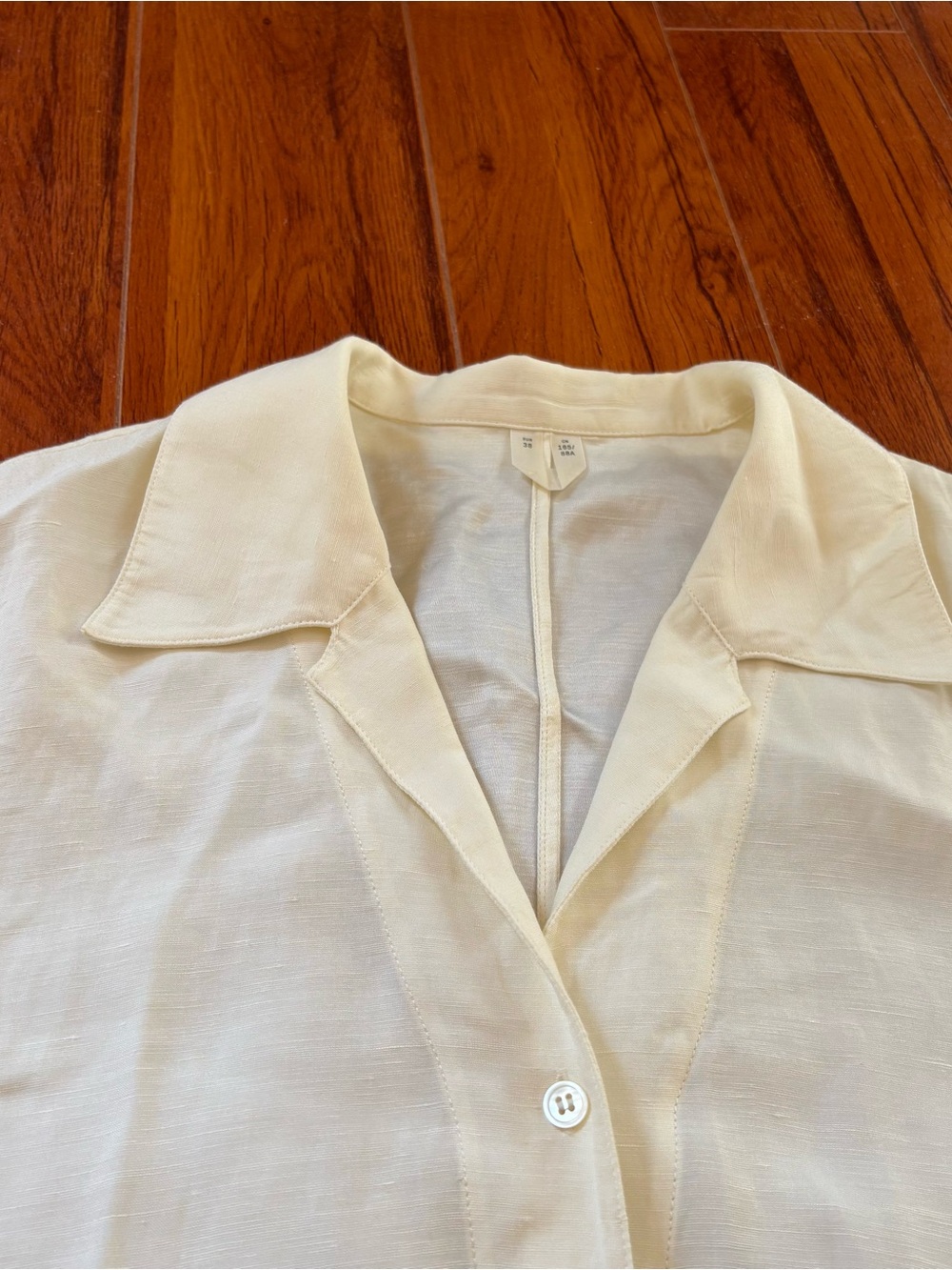 Arket linen-viscose shirt sz.eu 38 - Picture 4 of 5